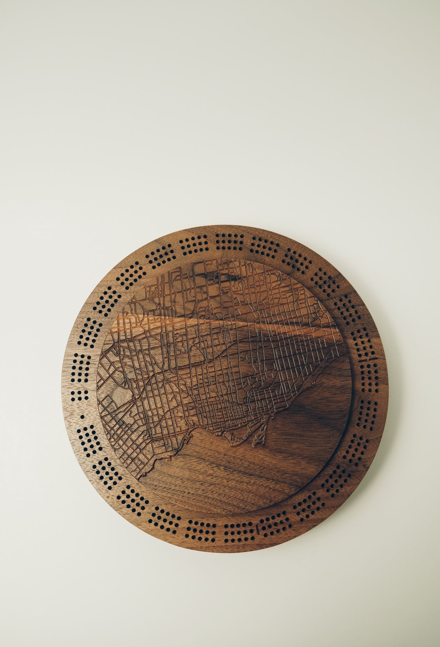 Toronto YYZ Cribbage Board