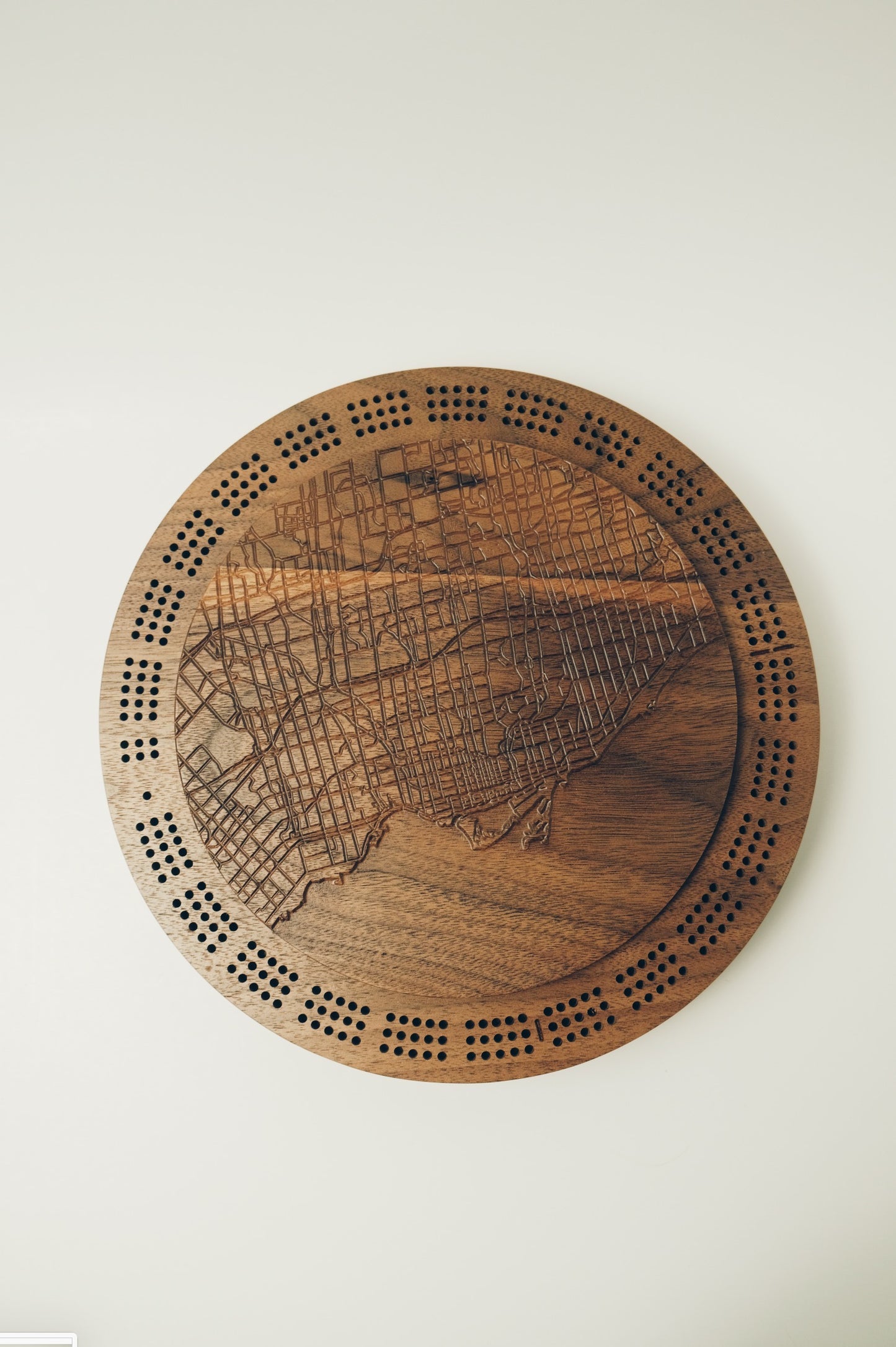 Toronto YYZ Cribbage Board