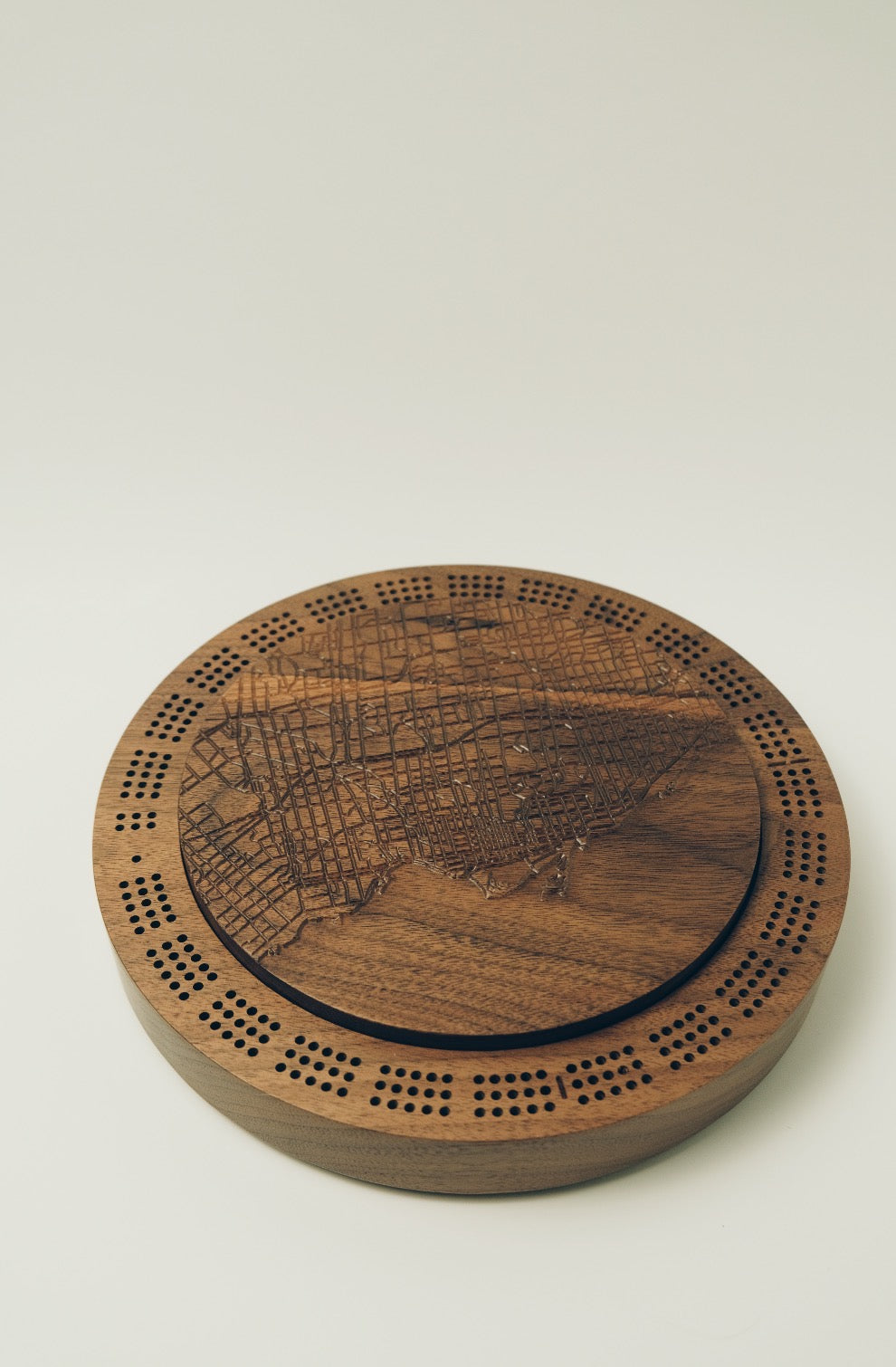 Toronto YYZ Cribbage Board
