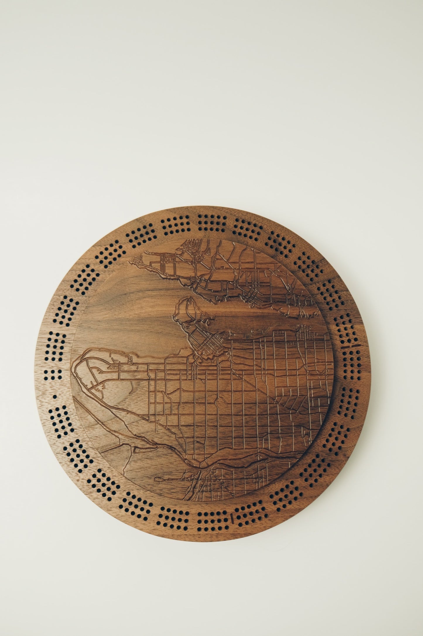 Vancouver YVR Cribbage Board