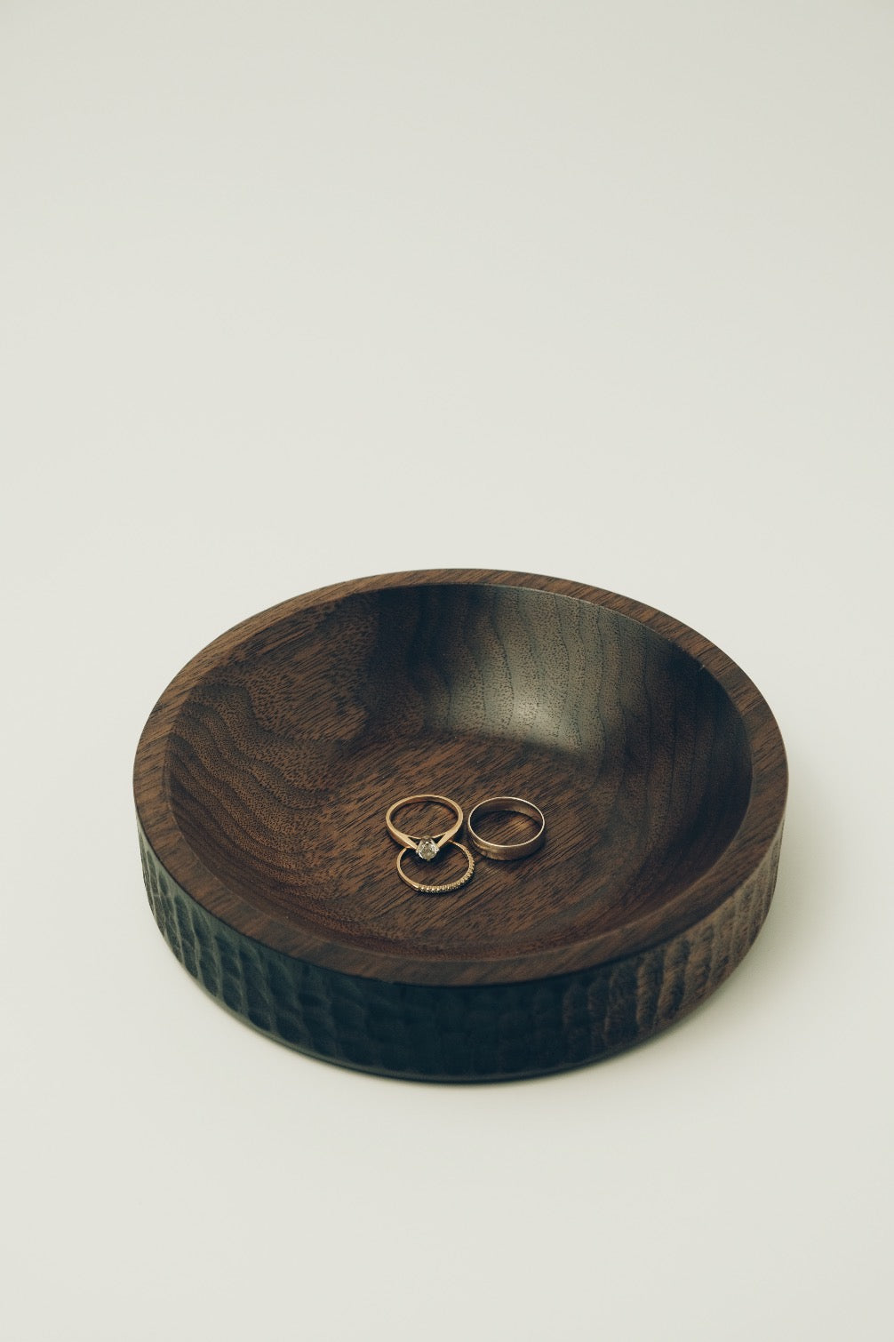 Walnut Textured Bowl