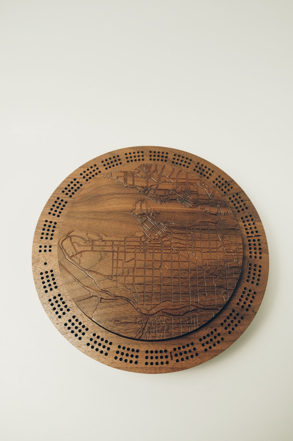 Vancouver YVR Cribbage Board