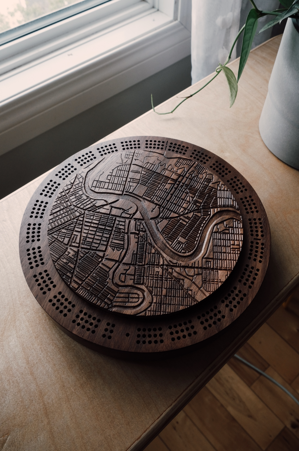 Winnipeg YWG Cribbage Board