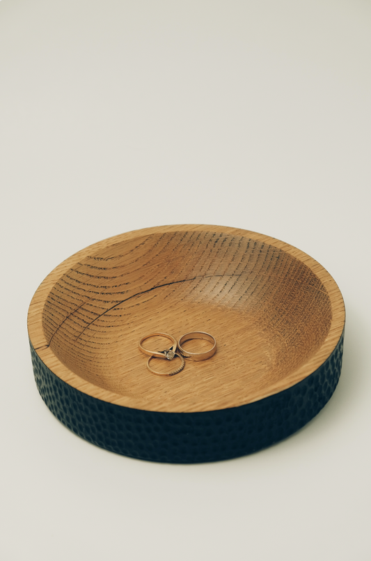 White Oak Textured Bowl - 2