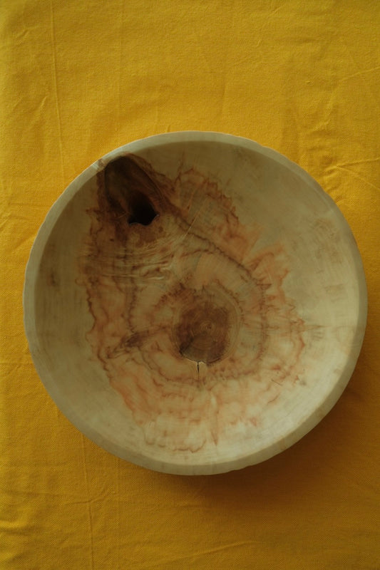Reclaimed Maple Fruit bowl Round