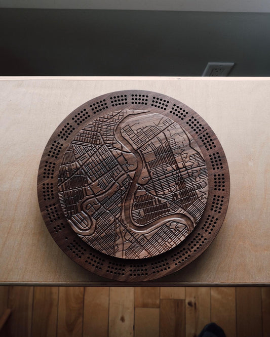 Winnipeg YWG Cribbage Board