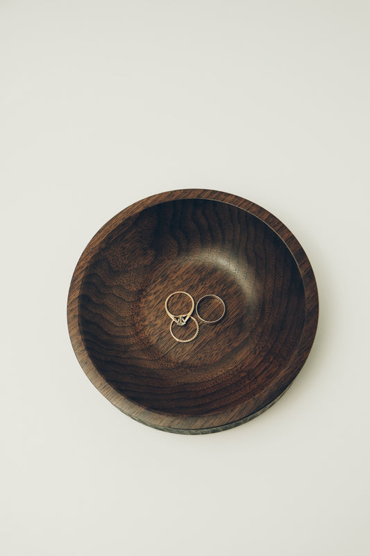 Walnut Textured Bowl